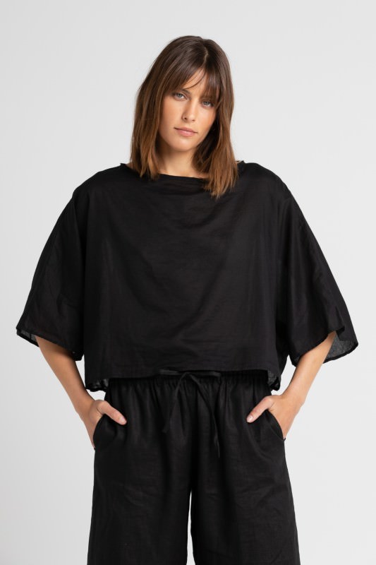 Keats Tee Black
